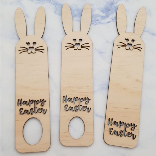 easter bunny bookmarks smiley