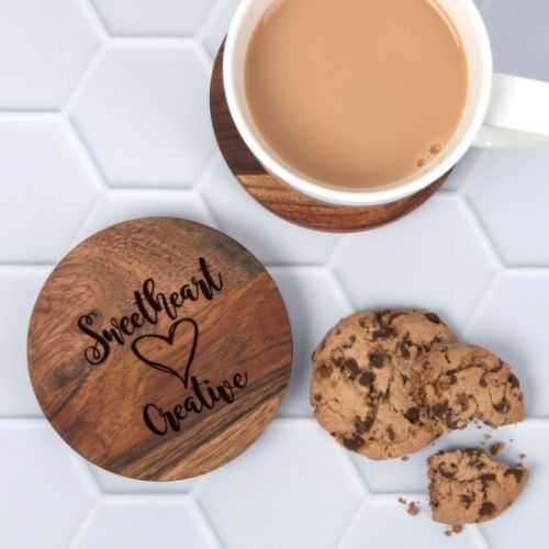 personalised wooden coasters australian made