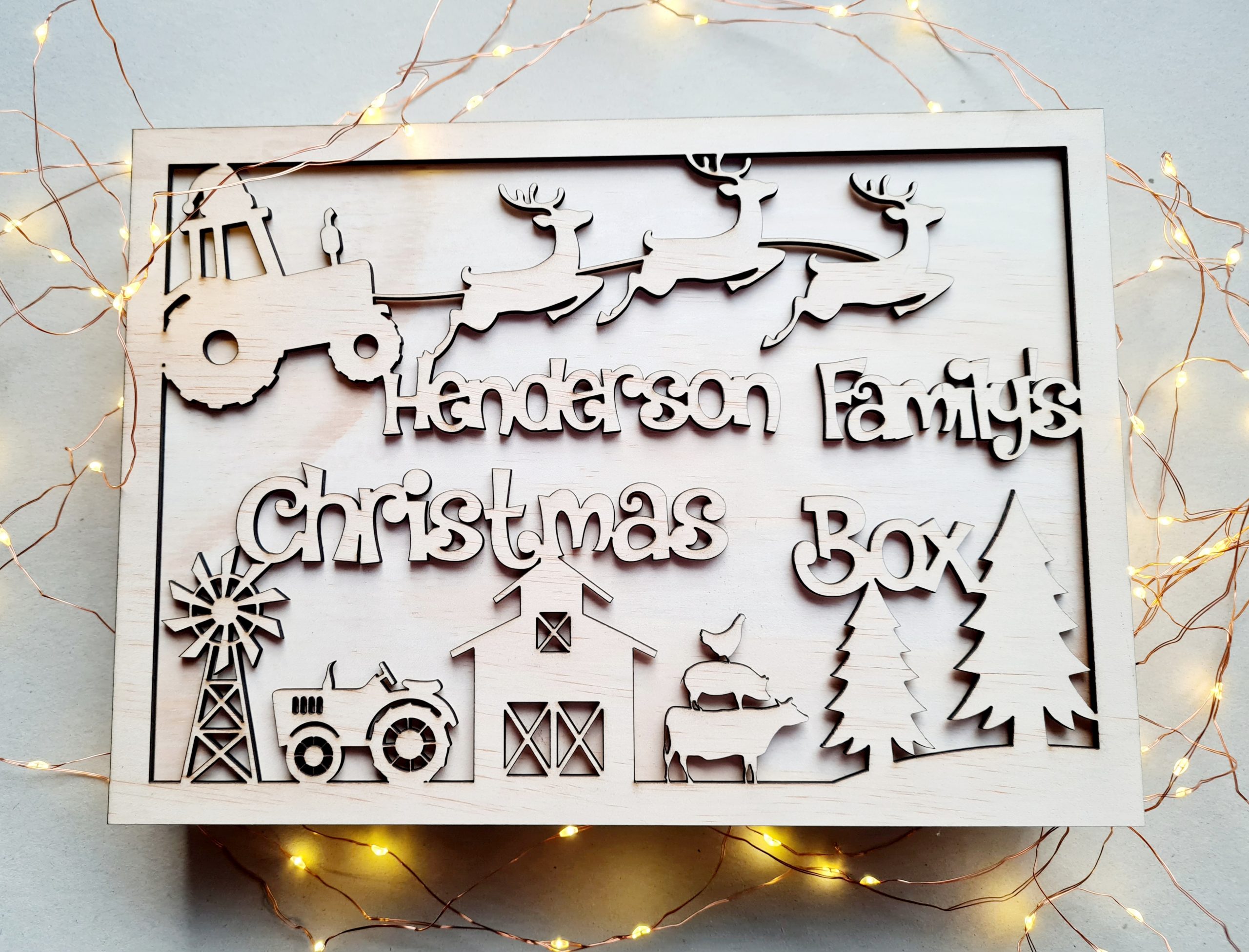 Farm Christmas box